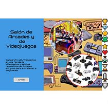 Salón de Arcades y de Videojuegos. UX / UI, and Web Design project by Camilo Flores Ferrada - 07.07.2026
