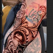 Black & withe. Ilustração tradicional, Desenho, Ilustração digital, Desenho de tatuagens, e Desenho digital projeto de danni escobar - 07.07.2026