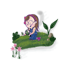 Hoja modelo de personaje Aitana. Un progetto di Illustrazione tradizionale, Character design, Illustrazione infantile e Narrativa di julieta_atenea_jmzt - 08.07.2026