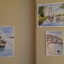 El camino. Painting, Watercolor Painting, and Naturalistic Illustration project by kevinfp1717 - 07.10.2026