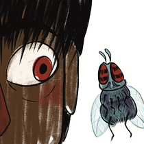 Mosca. Character Design, Fine Arts, Writing, Drawing, Digital Illustration, Children's Illustration, Creative Writing, Children's Literature, Content Writing, and Picturebook project by Giselli Jatzil Cedeño Castro - 07.11.2026