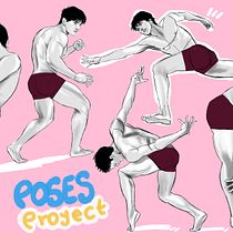 Poses finales. Sketching, Drawing, Sketchbook, and Figure Drawing project by Shooki Galleta - 07.11.2026