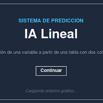 Sistema de predicción Lineal de una Variable con IA Ein Projekt aus dem Bereich Programmierung und Künstliche Intelligenz von diego_perez_sc - 11.07.2026