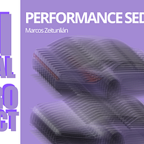 Performance sedan - Marcos Zeitunlián . % Marcos Zeitunlian tarafından hazırlanan Tasarım, Endüstri, el tasarım, Ürün Tasarımı, Ve Eskiz çizimi projesi - 07.13.2026