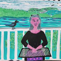 Self-portrait. Creativit, Drawing, Acr, and lic Painting project by Shannon Sweeney - 07.15.2026