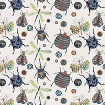 insects. Arts, Crafts, Collage, and Pattern Design project by Elpis Karathanasi - 07.16.2026