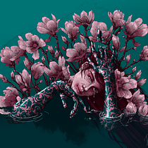 Flores en el Pozo. Mi proyecto en el curso: Técnicas de ilustración con acuarela digital. Traditional illustration, Digital Illustration, Watercolor Painting, Portrait Drawing, and Digital Drawing project by desperonarciso - 07.17.2026