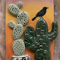 Cactus creations . Un projet de Illustration traditionnelle, Artisanat, Beaux Arts , et Céramique de Somer Selway - 18.07.2026