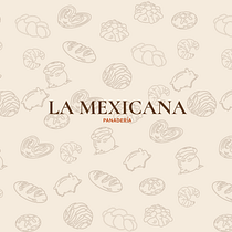 La Mexicana — Identidad de marca para panadería. Design, Branding, Identity, Design Management, Editorial Design, Graphic Design, Typography, Logo Design, Digital Design, Typography Design, and Color Theory project by Mario Arévalo - 07.19.2026