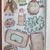 Things in my baag. Traditional illustration project by Carolina Sanchez - 07.21.2026