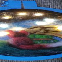 algunos cuadritos. Arts, Crafts, Fiber Arts, Naturalistic Illustration, Needle Felting, and Textile Design project by POPPY3D ZAPATA - 07.21.2026