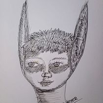 instinto animal en constante estado de alerta.. Traditional illustration, Fine Arts, and Drawing project by Rebeca Heyer Molina - 07.21.2026