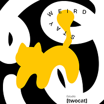 TwoCat Studio — Desarrollo de Identidad Visual. Design, Branding, Identity, Graphic Design, Logo Design, and Typography Design project by danisslolg - 07.24.2026