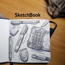 Sketchbook. Traditional illustration, Pencil Drawing, Drawing, and Sketchbook project by Ana Eliza Pérez Gutiérrez - 07.25.2026