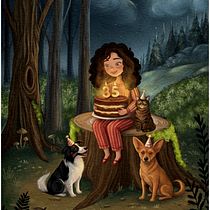 Magical 35th Birthday. Digital Illustration, Children's Illustration, Digital Painting, and Picturebook project by Juliia Zinchenko - 07.26.2026