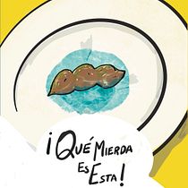 ¡Qué mierda es esta!. Fine Arts, Graphic Design, Drawing, and Digital Illustration project by Jorge Vespa Banegas - 07.27.2026