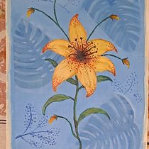 Inspiracion. Traditional illustration, Fine Arts, Painting, Acrylic Painting, and Botanical Illustration project by ilene ghiena - 07.27.2026
