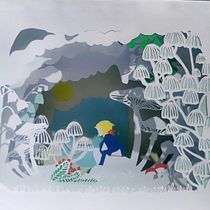 Violet Evergarden . Traditional illustration, Arts, Crafts, Paper Craft, Storytelling, Bookbinding, Children's Illustration, and DIY project by nicolnati14 - 07.29.2026