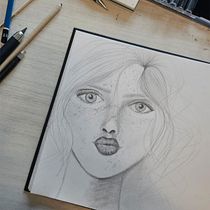 Traços da Expressão — Explorando o Rosto Humano. Sketching, Drawing, Portrait Drawing, Artistic Drawing, and Sketchbook project by Mairsa Almeida - 07.30.2026