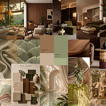 Quiet Luxury: Nature Meets Craftsmanship. Design project by Eleni A - 08.01.2026