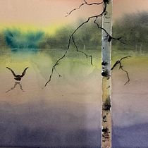 Watercolor study project. Fine Arts, Painting, and Watercolor Painting project by neharikab23 - 08.02.2026