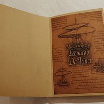 Muestra de obras de Leonardo Da'Vinci. Artesanato, Artes plásticas, Encadernação, e DIY projeto de Dolores Rodríguez Valdés - 03.08.2026