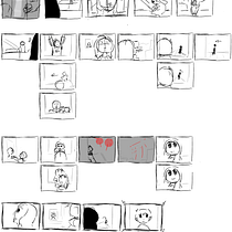 Proyecto de storyboardyng . Traditional illustration, Motion Graphics, Animation, Character Animation, Drawing, Digital Illustration, Storyboard, Figure Drawing, and Animated Illustration project by Omar gamaliel Gamboa de jesus - 08.03.2026
