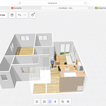 Apartamento. Interior Architecture, Interior Design, Interior Decoration, and Spatial Design project by Sara Lozano - 08.04.2026