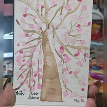 Árbol Roble Sabana . Traditional illustration, Watercolor Painting, Botanical Illustration, and Sketchbook project by Heillen Jiménez - 08.05.2026