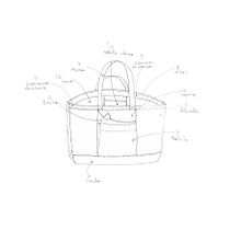 Bolsa tipo tote. Sewing, and Textile Design project by mdefezbautista - 08.05.2026