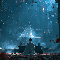monk & fox woman. Digital Illustration project by storys08 - 08.05.2026