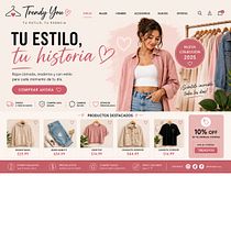Trendy You – Tienda Online de Ropa y Accesorios. Design gráfico projeto de Liliam Noemí Cachimuel Quinchiguango - 06.08.2026