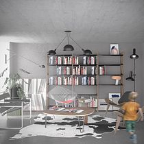 "Inhabiting the Moment". 3D, Arquitetura de interiores, Design de interiores, 3D Design, e Lettering 3D projeto de ernesto pinto - 07.08.2026