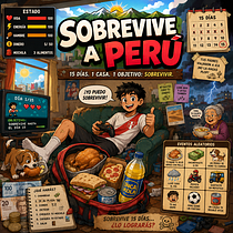 Sobrevive 15 dias en Perú. Ilustração tradicional projeto de george_salcedov - 07.08.2026