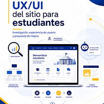Rediseño de sitio para estudiantes universitarios. Graphic Design project by rizuniga - 08.11.2026