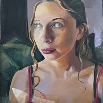 Portrait huile sur feuille. Fine Arts, and Drawing project by Cathy Duculty - 08.11.2026
