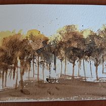 texture ed effetti "le mie Opere. Fine Arts, Painting, and Watercolor Painting project by Gabriella Casano - 08.13.2026