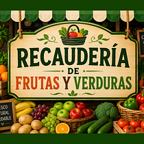 RECAUDERÍA - Frutas y verduras.. Design, and Digital Illustration project by Víctor Rojas - 08.14.2026