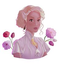 Mi yo floral Ein Projekt aus dem Bereich Design von Figuren, Digitale Illustration, Digitale Zeichnung und Digitale Malerei von ayannaid - 14.08.2026