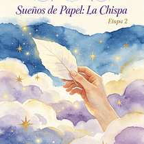 Sueños de papel. Ilustração digital projeto de Geomara Elizabet Vicuña Miranda - 14.08.2026