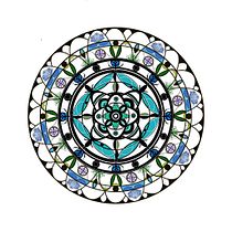 Mandalas Sofie. Drawing, Ink Illustration, Art Therapy, Meditation, and Mindfulness project by Sofie Debels - 08.15.2026
