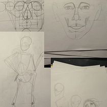 Sketch di allenamento. Fine Arts, Sketching, Pencil Drawing, Drawing, Realistic Drawing, and Figure Drawing project by Giulia Albani - 08.18.2026