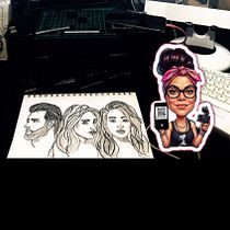Developing Portrait Skills Through Practice. Un progetto di Bozzetti, Disegno, Disegno di ritratti, Disegno artistico e Sketchbook di Norma Fonseca - 19.08.2026