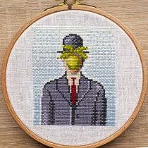 Cross stitch embroidery . % Sylwia Machalica tarafından hazırlanan Nakış, Elyaf Sanatları, Ve Tekstil Tasarımı projesi - 08.19.2026