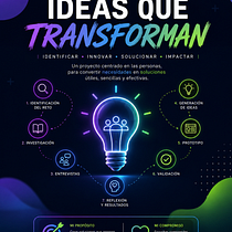 IDEAS QUE TRANSFORMAN. Design, Photography, and Graphic Design project by Erick Joel Villagran Pilco - 08.21.2026