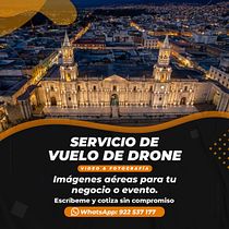  SERVICIO DE DRONE – VIDEO Y FOTOGRAFÍA AÉREA. Design gráfico projeto de Cristian Contreras - 21.08.2026