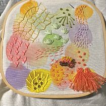 Parecido al mar. Un proyecto de Pintura, Pintura a la acuarela, Bordado y Diseño textil de Sabrina Calabrese - 21.08.2026