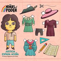 Cuento Infantil de la Primera Ingeniera en Chile. Een project van Grafisch ontwerp van Lu Cil - 24.08.2026