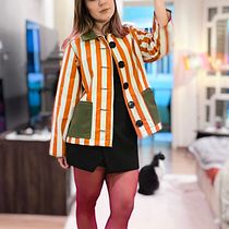 Minha jaqueta listrada. Fashion Design, Sewing, and DIY project by Julia Sartorelli - 08.24.2026