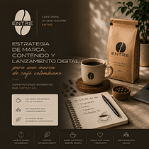 Café para lo que ocurre ENTRE todo. Design, Photography, Graphic Design, and Digital Illustration project by Diana Milena Espitia Benítez - 08.28.2026